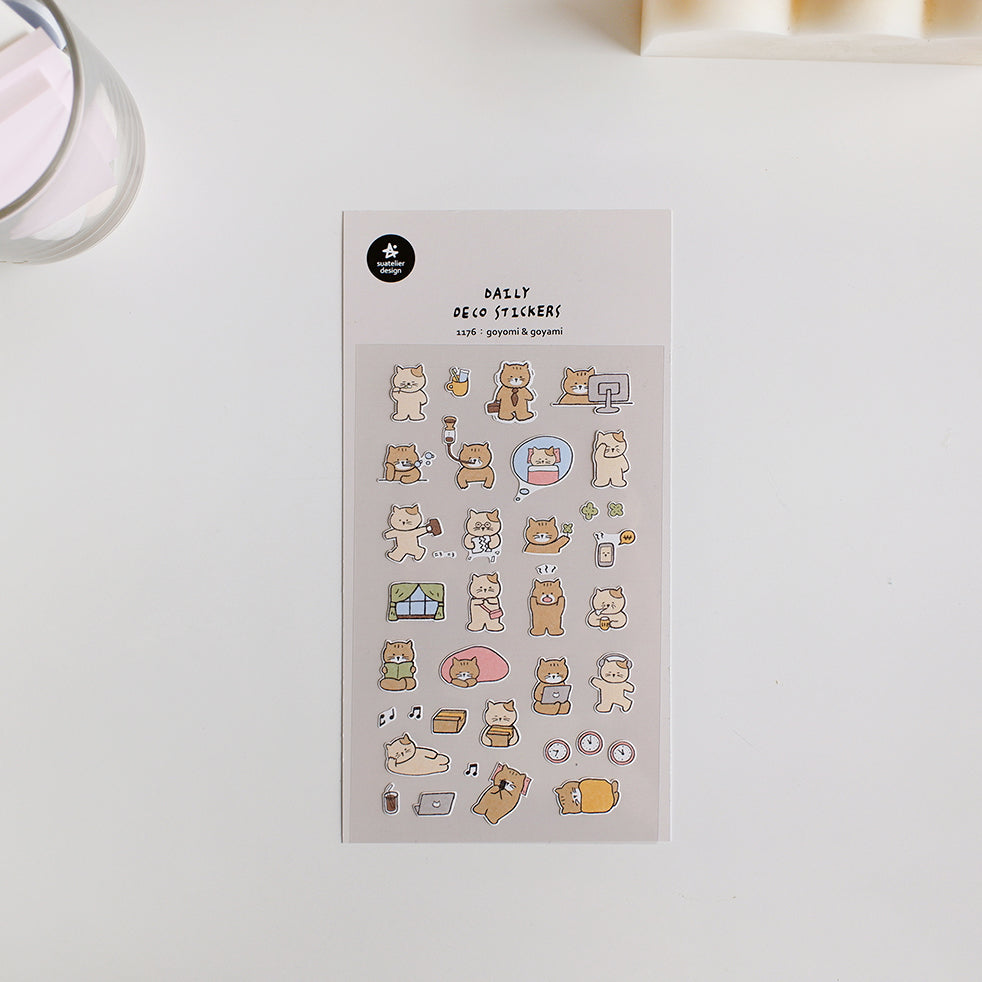 Suatelier Sticker Sheet- goyomi & goyami