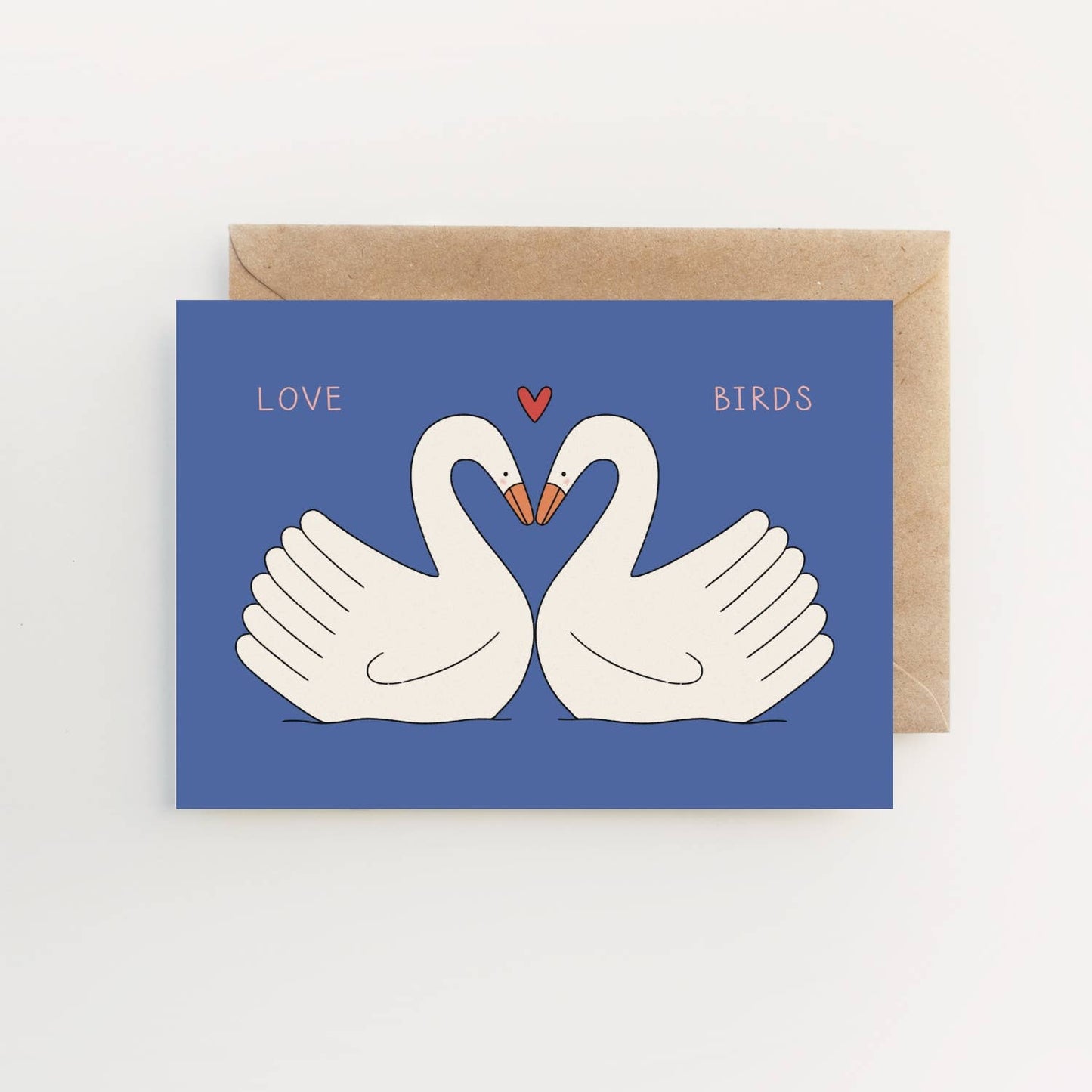 Love Birds Valentine / Anniversary Card