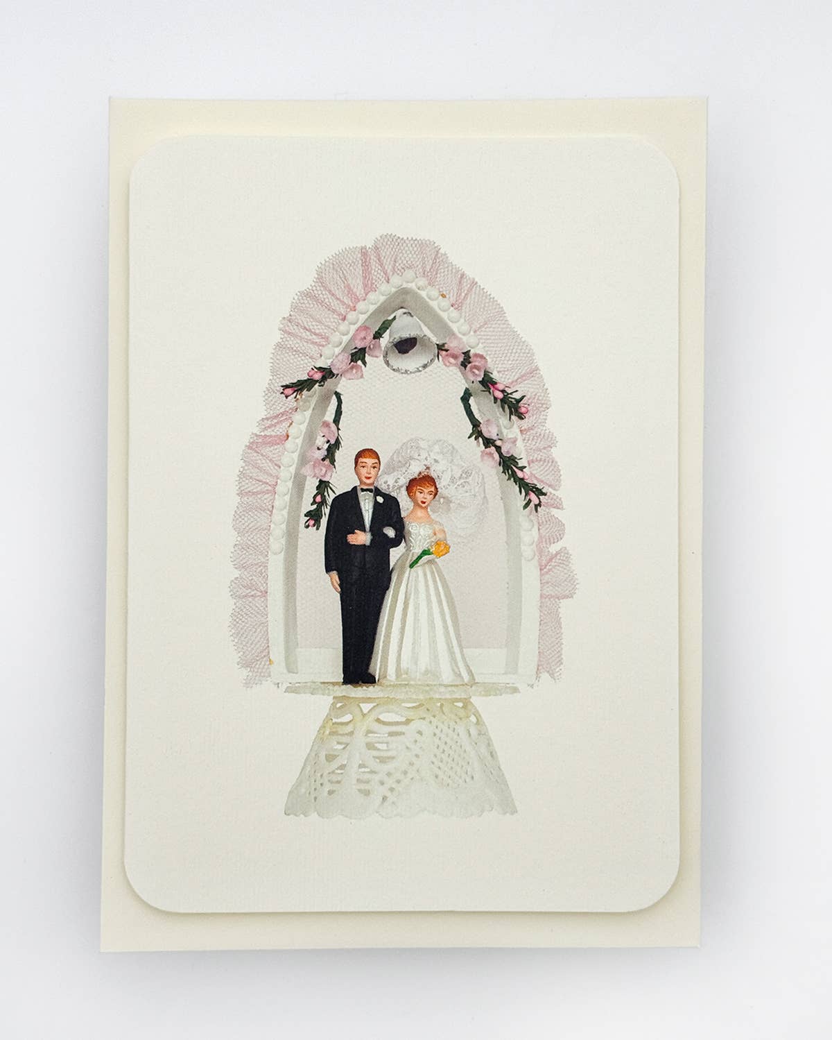 Wedding Cake Topper No.3 Greeting Card | Engagement