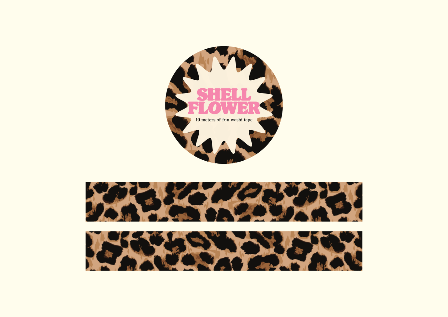 Leopard Washi Tape
