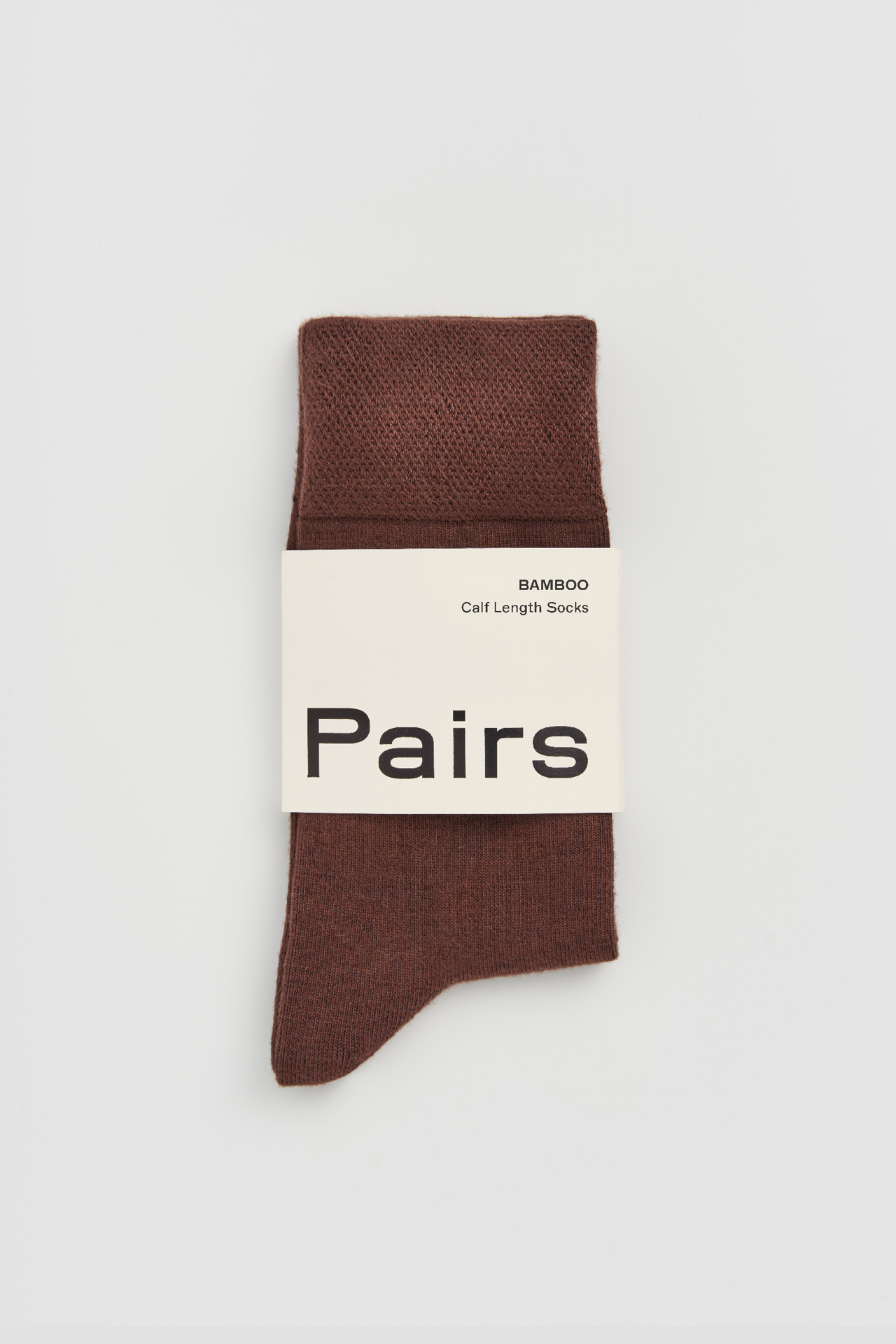 Earth Brown Bamboo Socks
