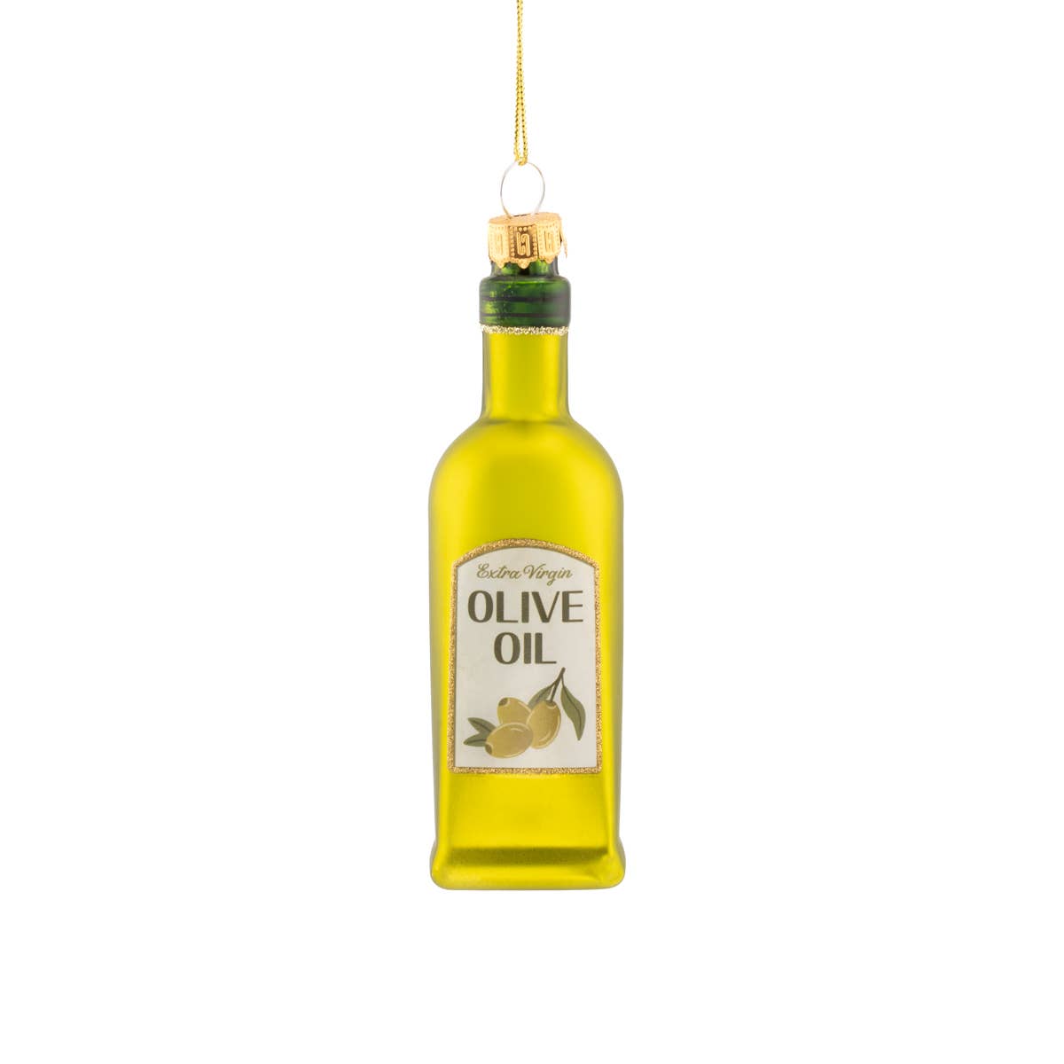 Olive Oil Shaped Bauble