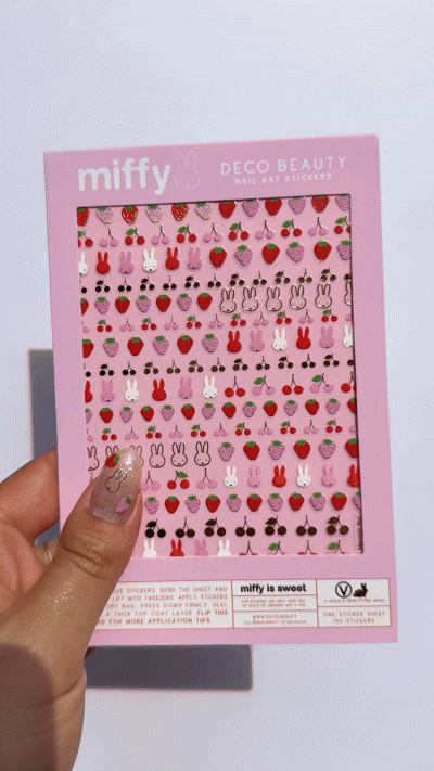 Nail Art Stickers - MIFFY IS SWEET