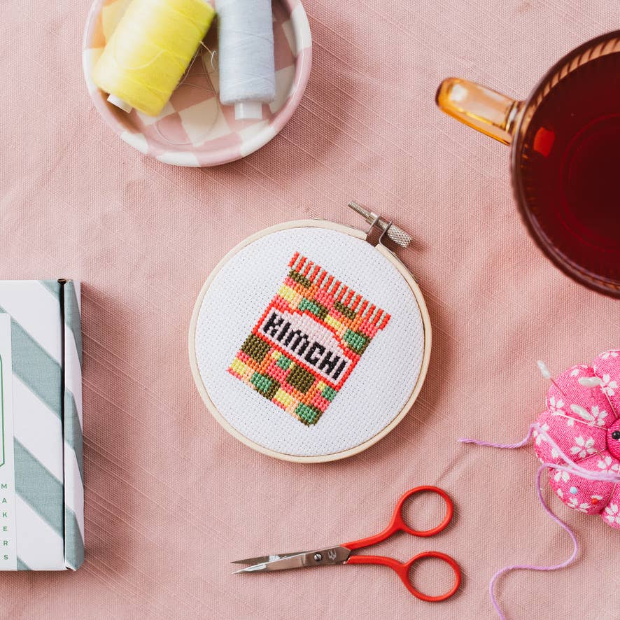 Kimchi Cross Stitch Kit