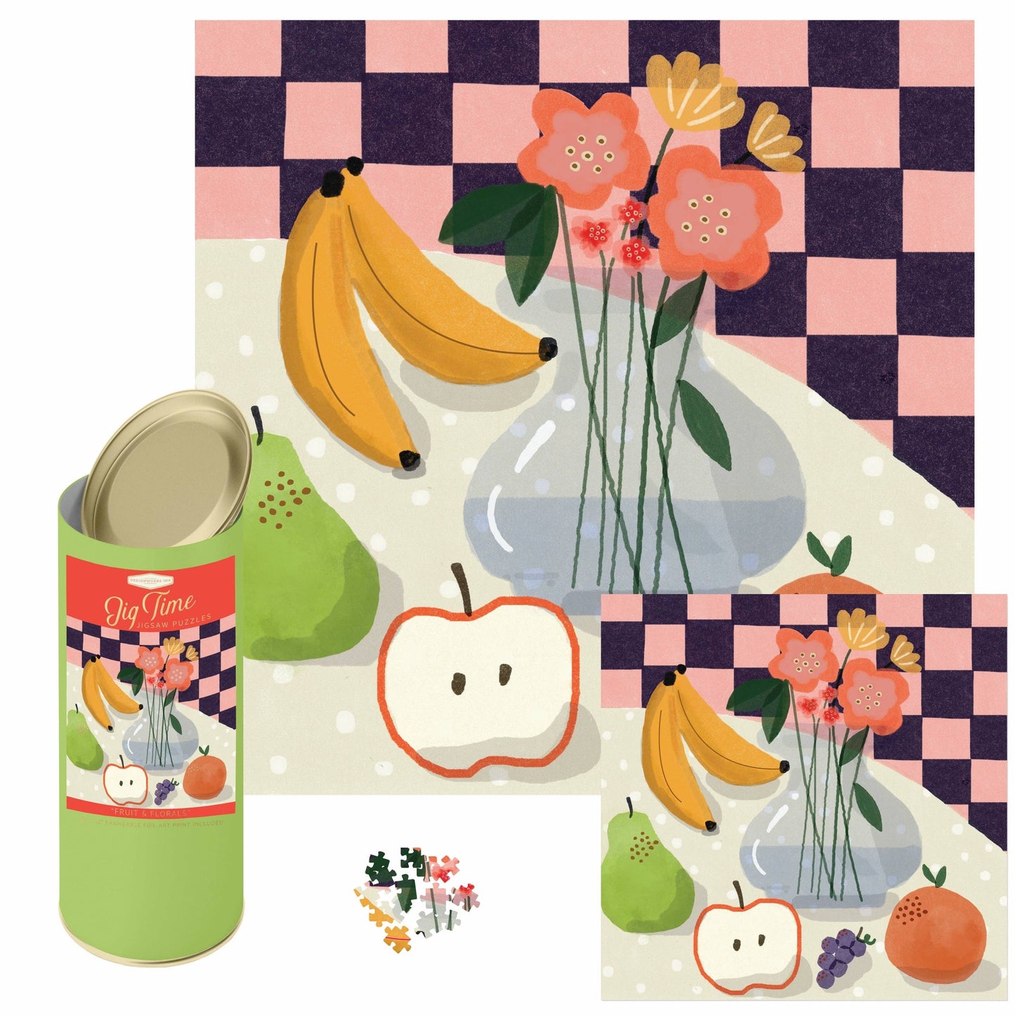 Designworks Ink Puzzle (1000 Pc) - Fruit & Florals