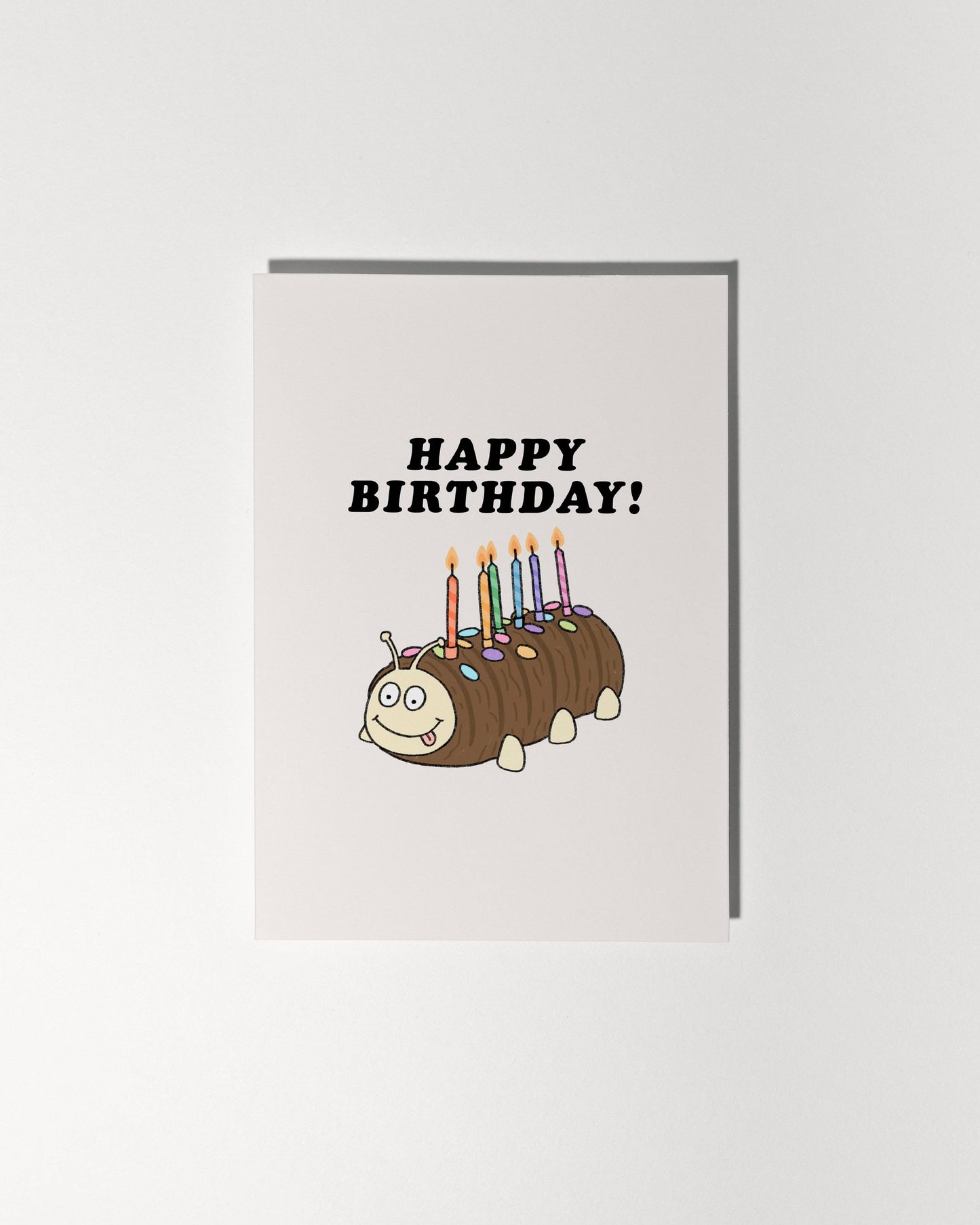 Caterpillar Cake Happy Birthday