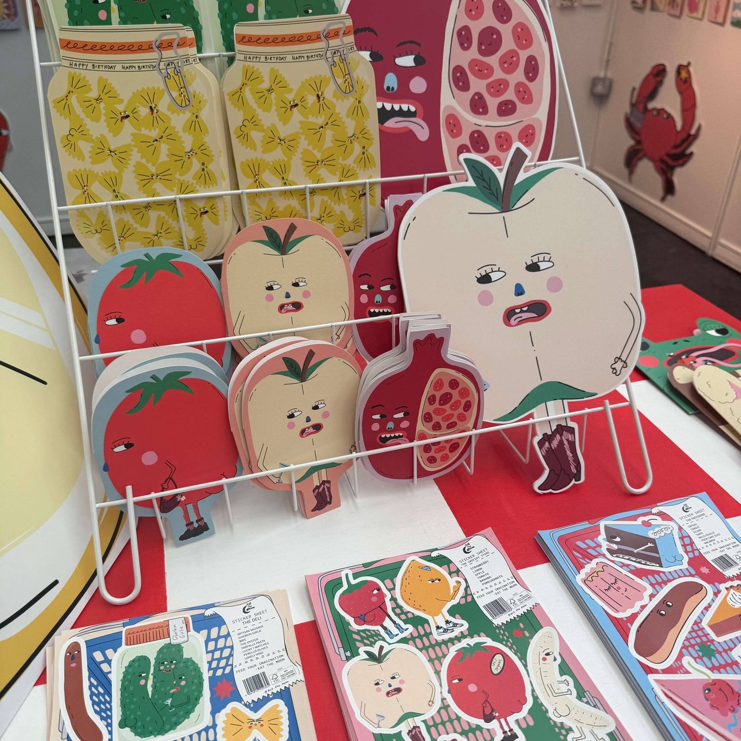 A5 sticker sheet - THE PATISSERIE