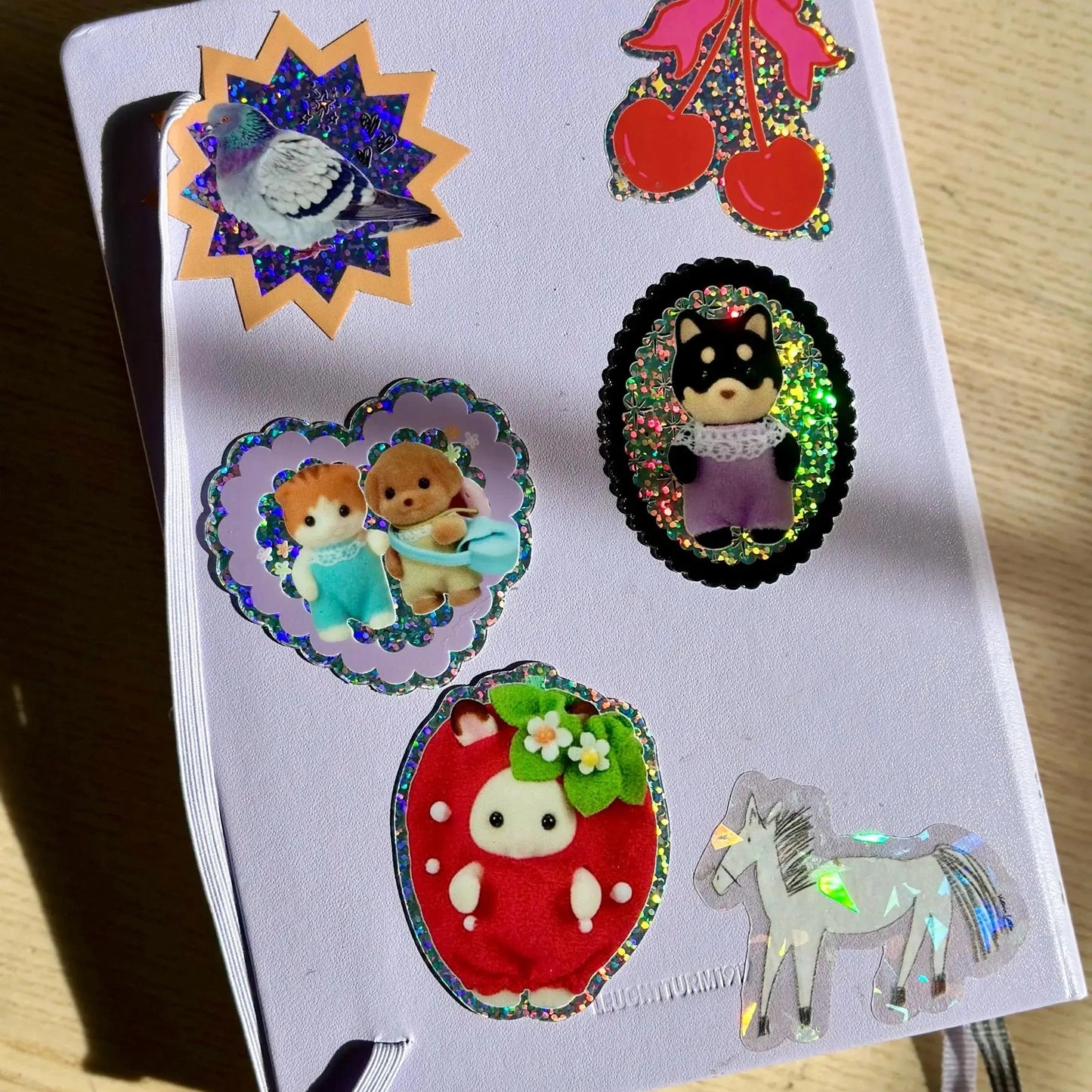 Best Friends Glitter Vinyl Sticker