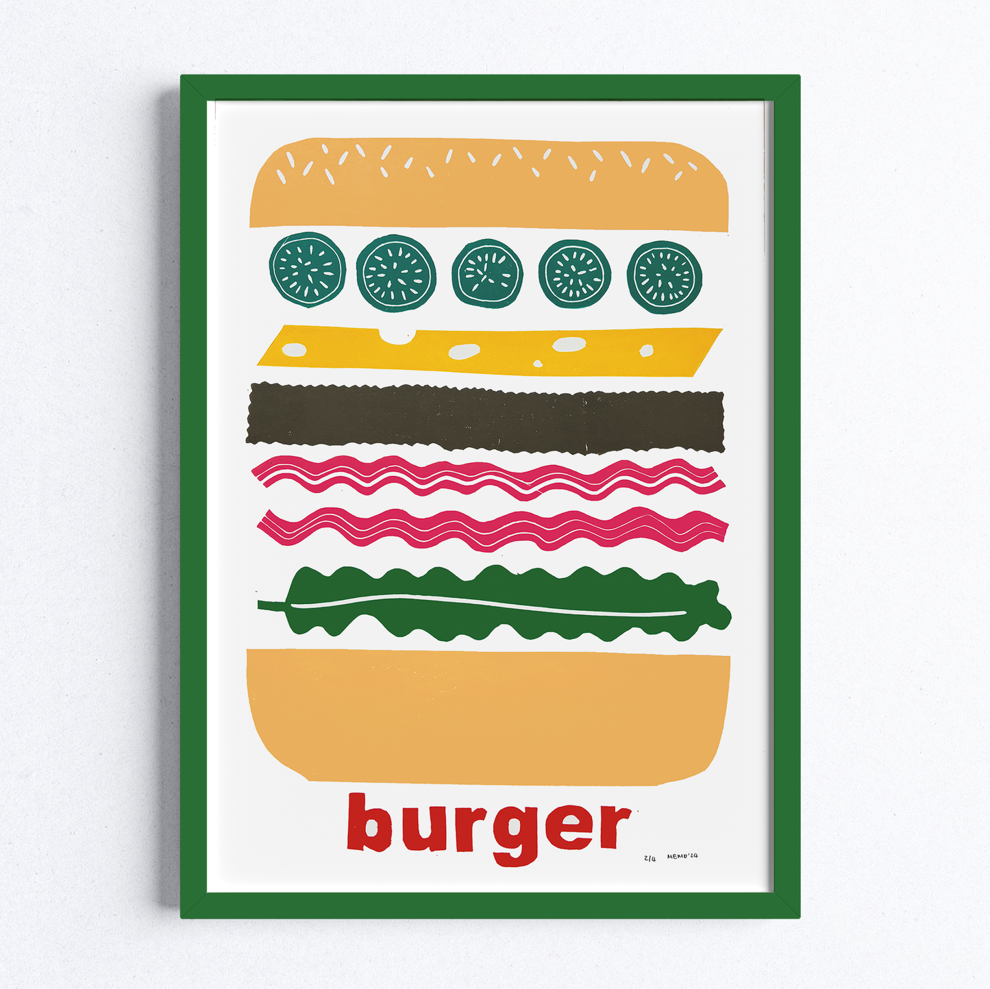 Burger Print