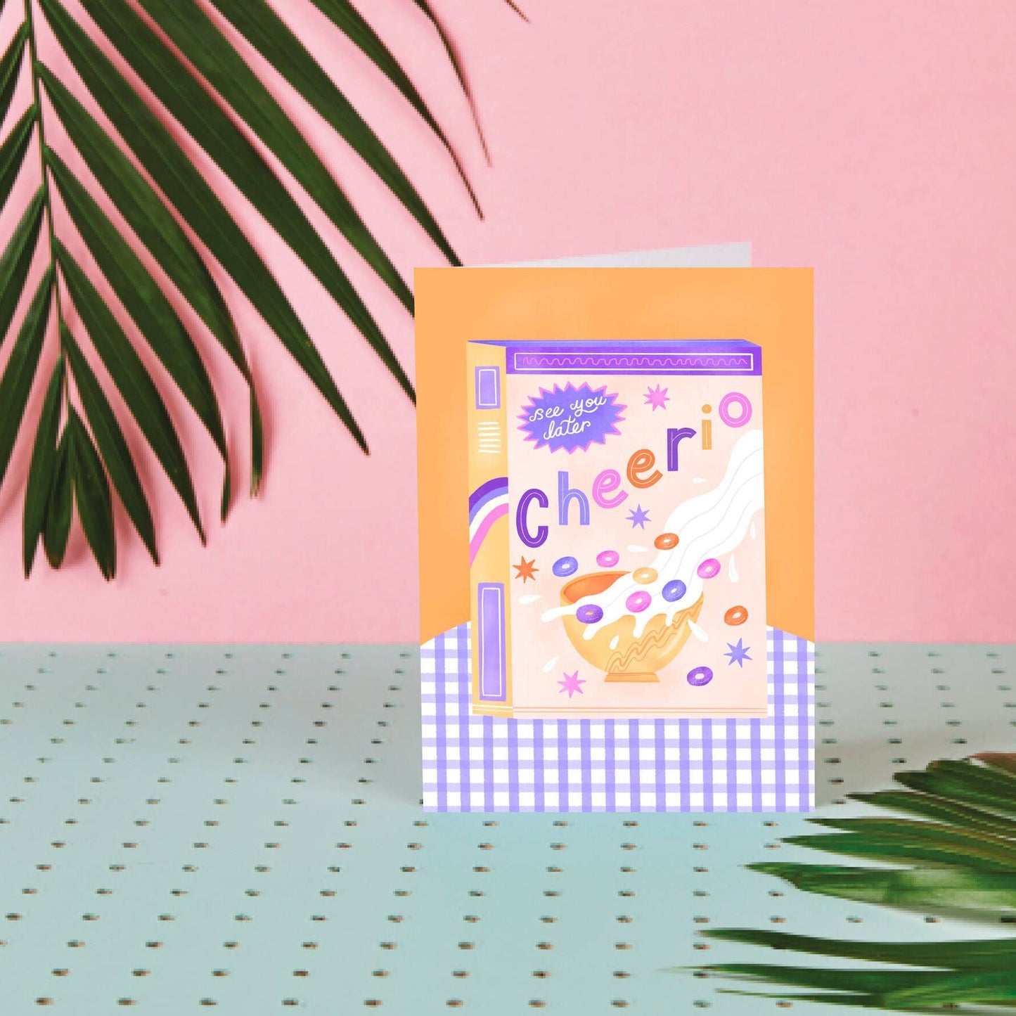 Cheerio - Leaving Card - Goodbye Greeting Card