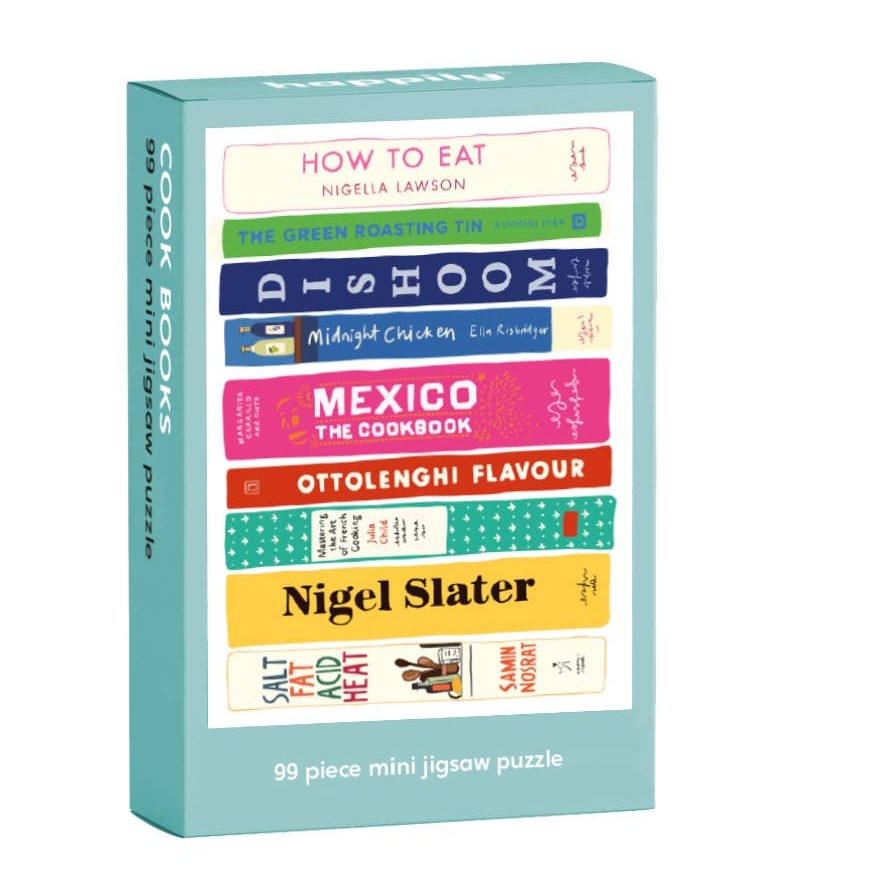 Cook Books - 99 Piece Mini Foodie Jigsaw Puzzle