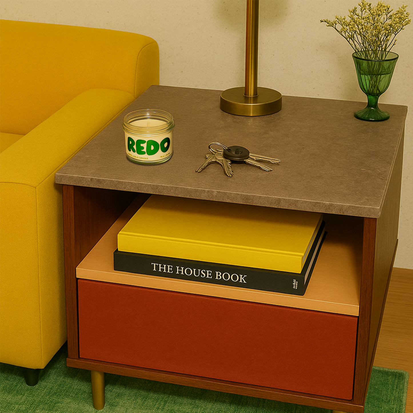 Fig Candle I Summer Candle I Retro Style Home Decor