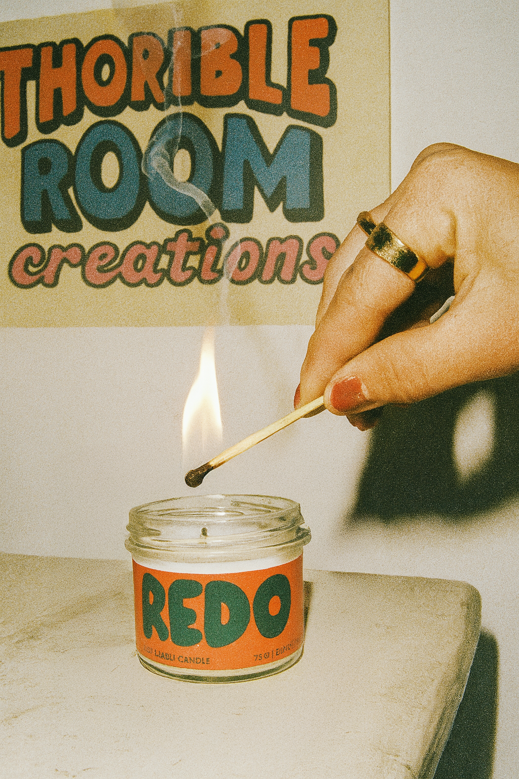 Ginger Candle I Winter Candle I Christmas Gift