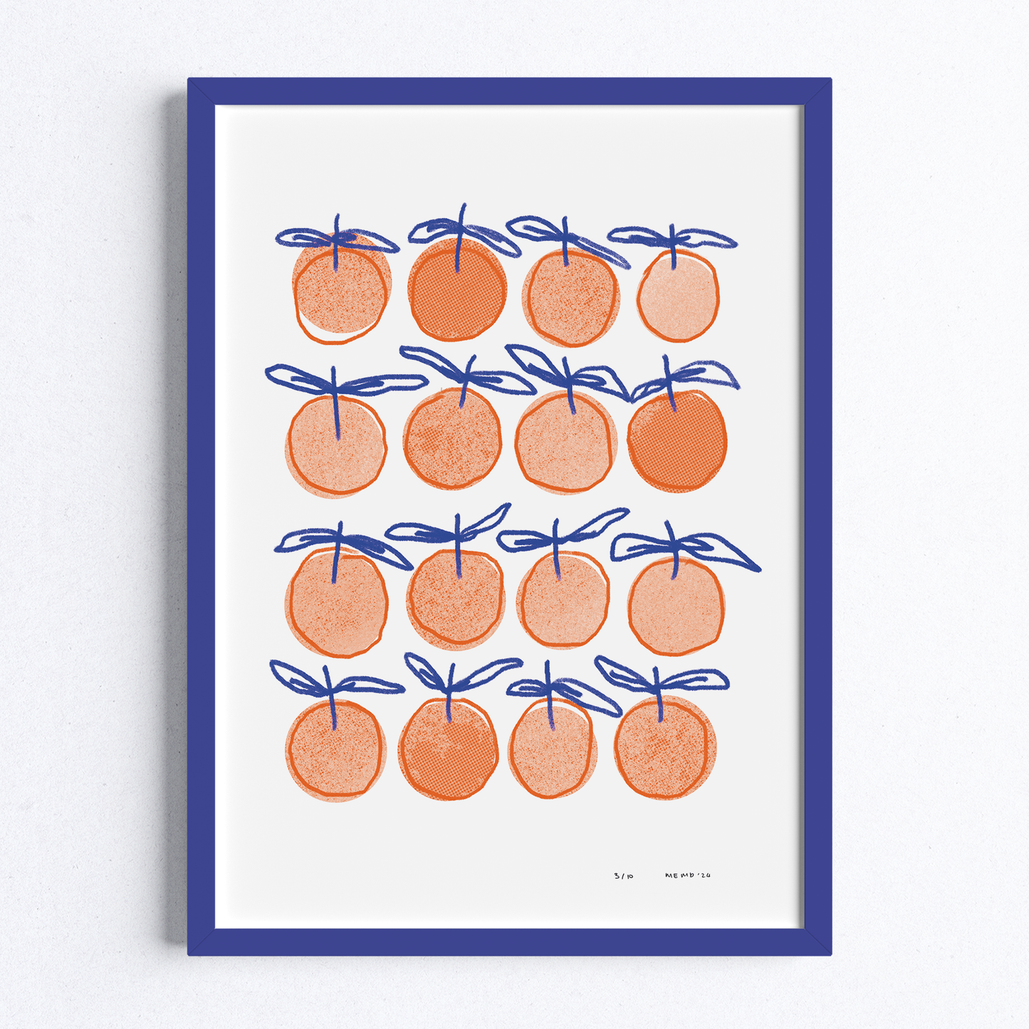 Loads Of Oranges Print