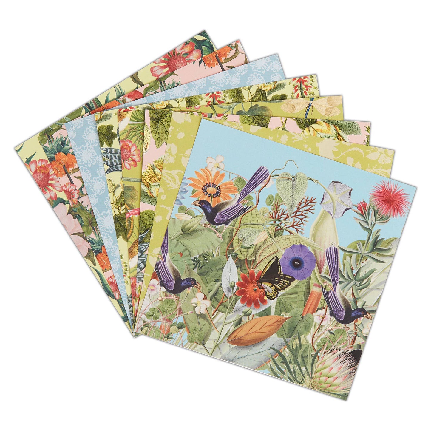 RHS Paper Pad, 180 GSM, Tropical, 6" x 6", 32 Sheets