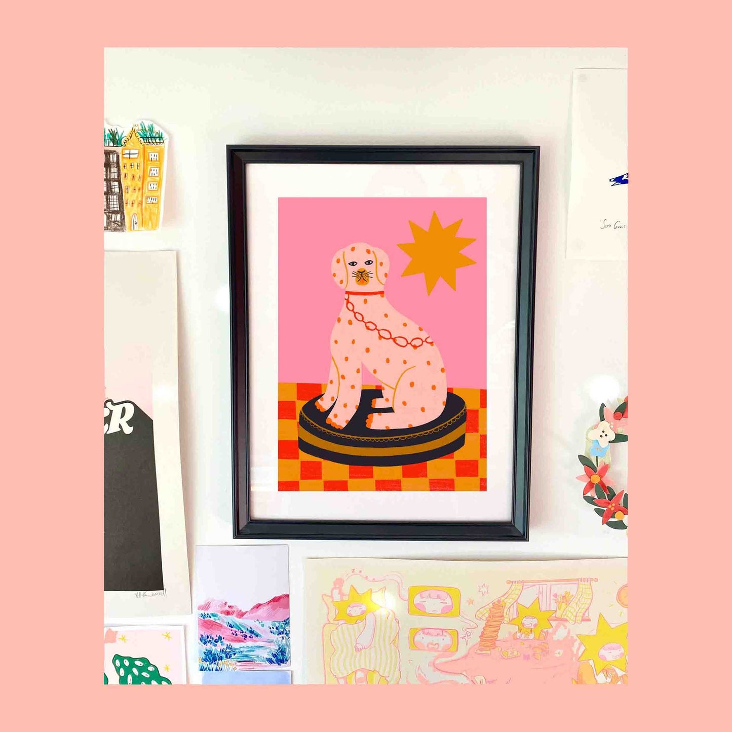 Staffordshire Ornament Art Print