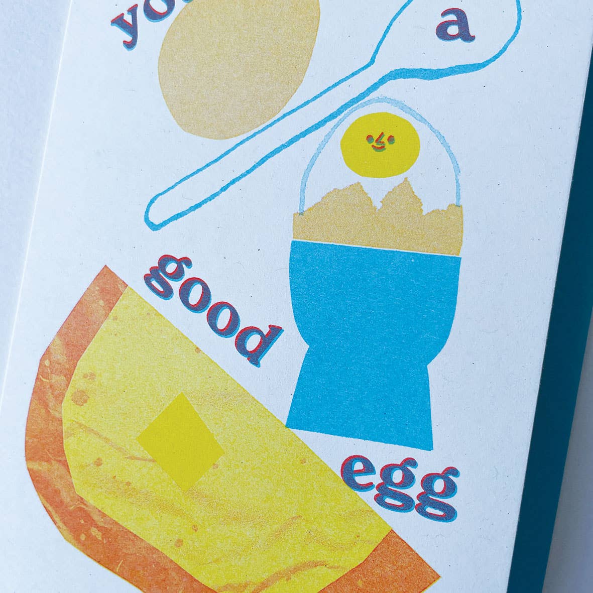 'You're a Good Egg' Greetings Card