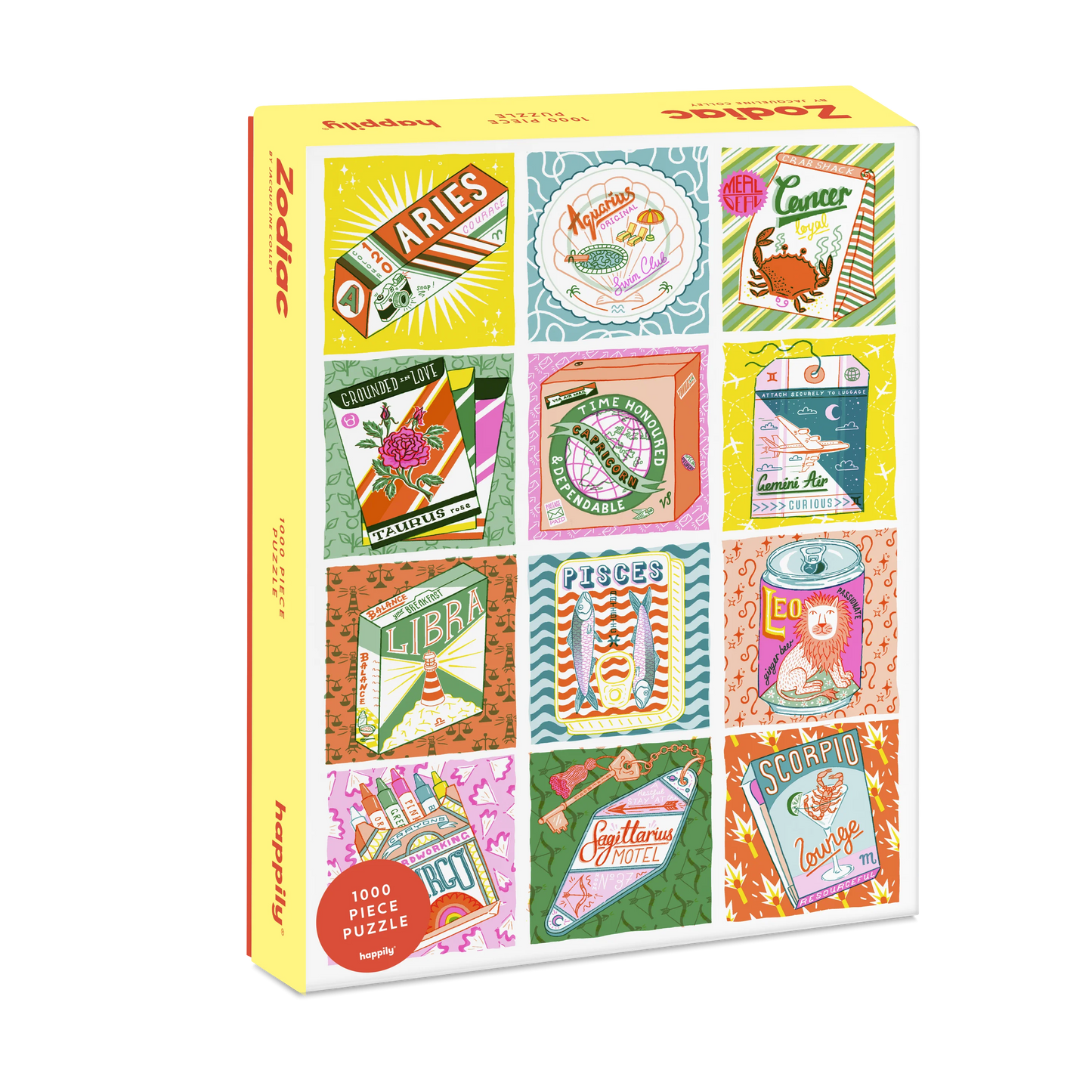 Zodiac - Astrological Signs 1,000 Piece Premium Puzzle Jigsaw