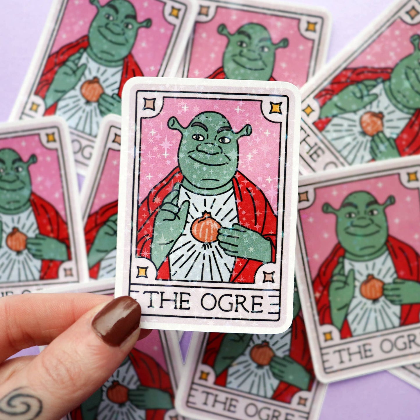 The Ogre | Sparkle Glossy Vinyl Sticker