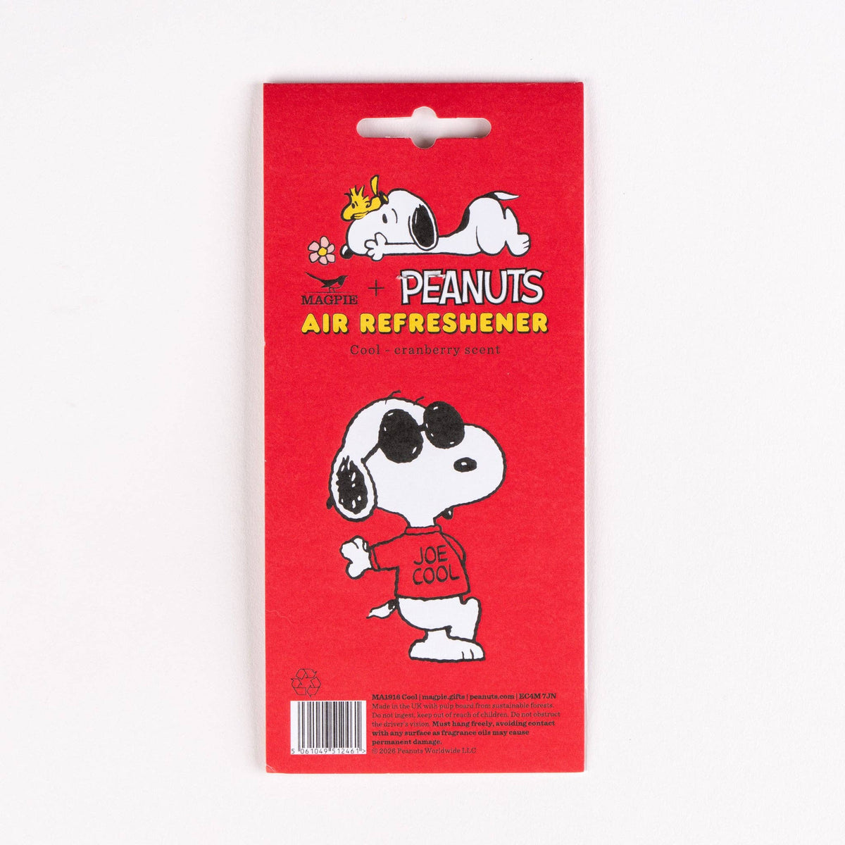 Peanuts Air Refreshener Cool