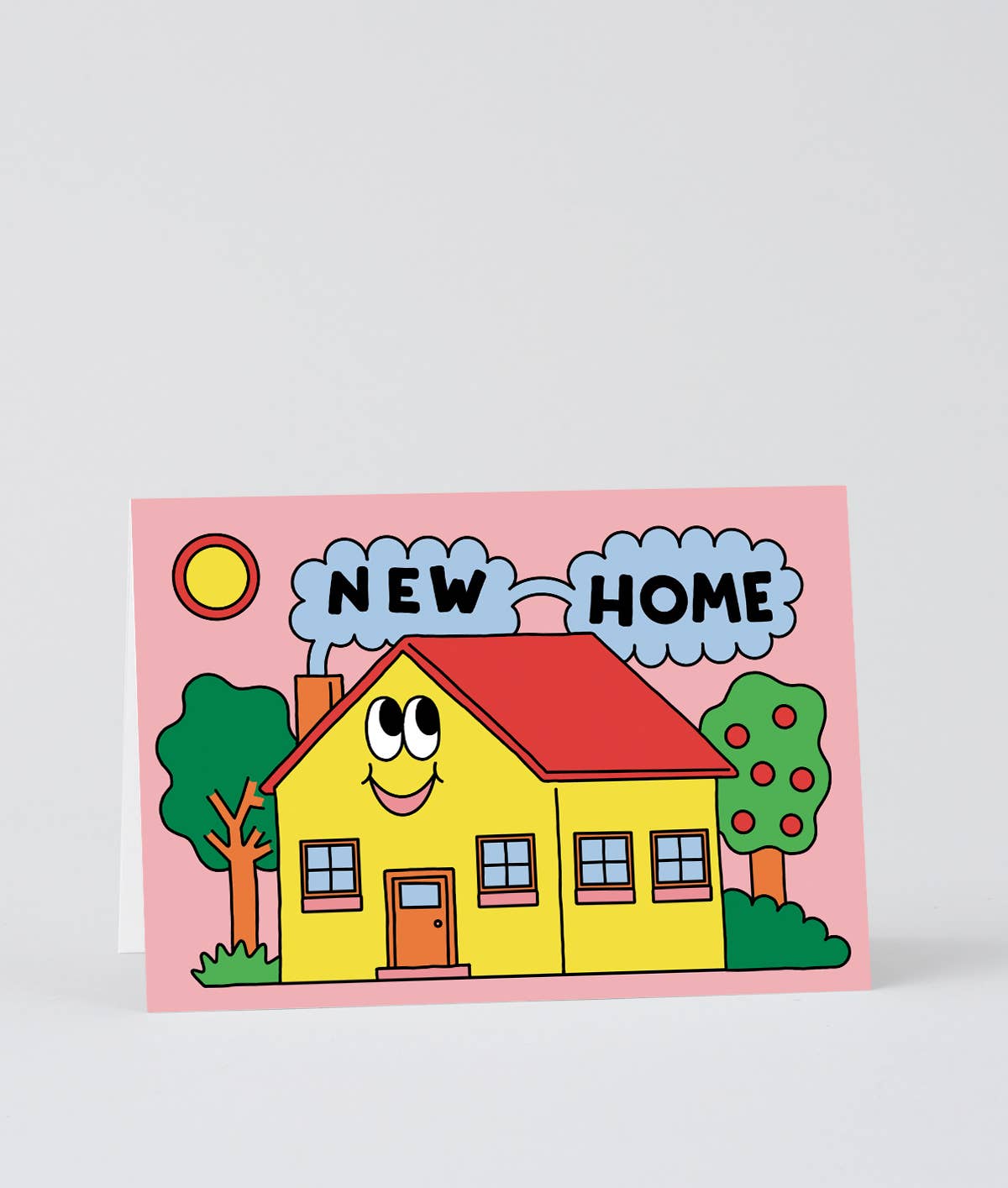 New Home Happy House Greetings Card