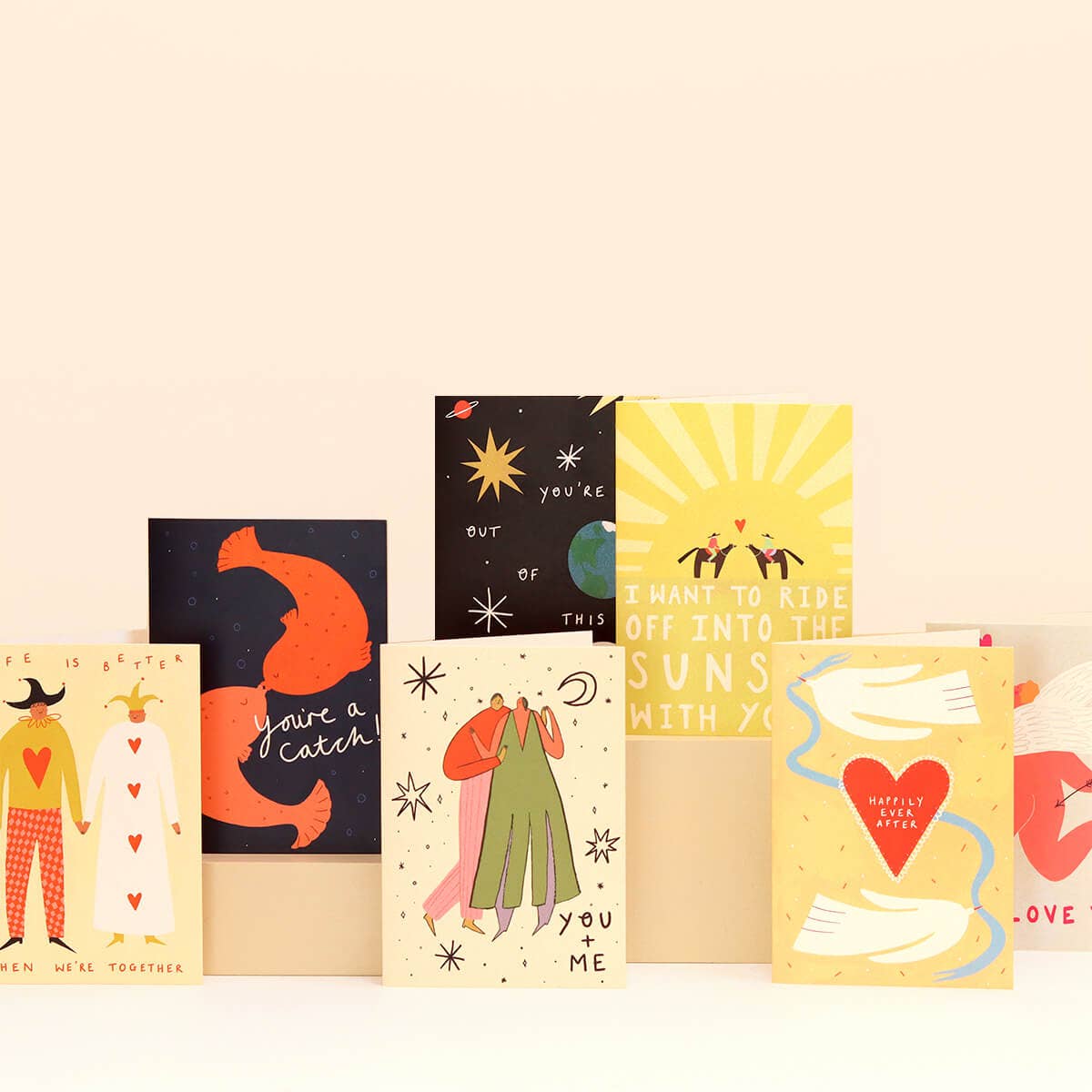 Happily Ever After Wedding Card | Congratulations | A6