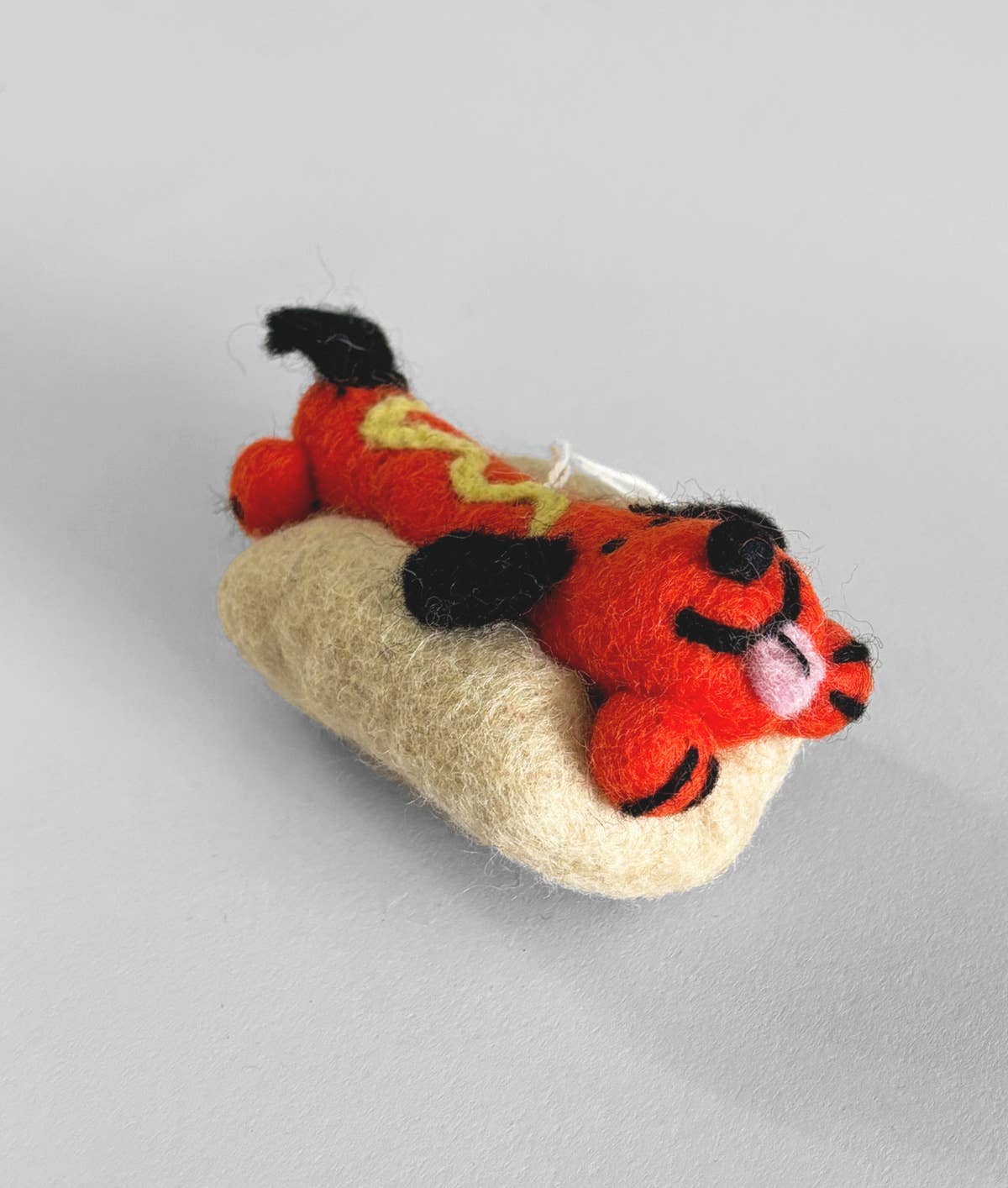 Frank - Hotdog Felt Ornament
