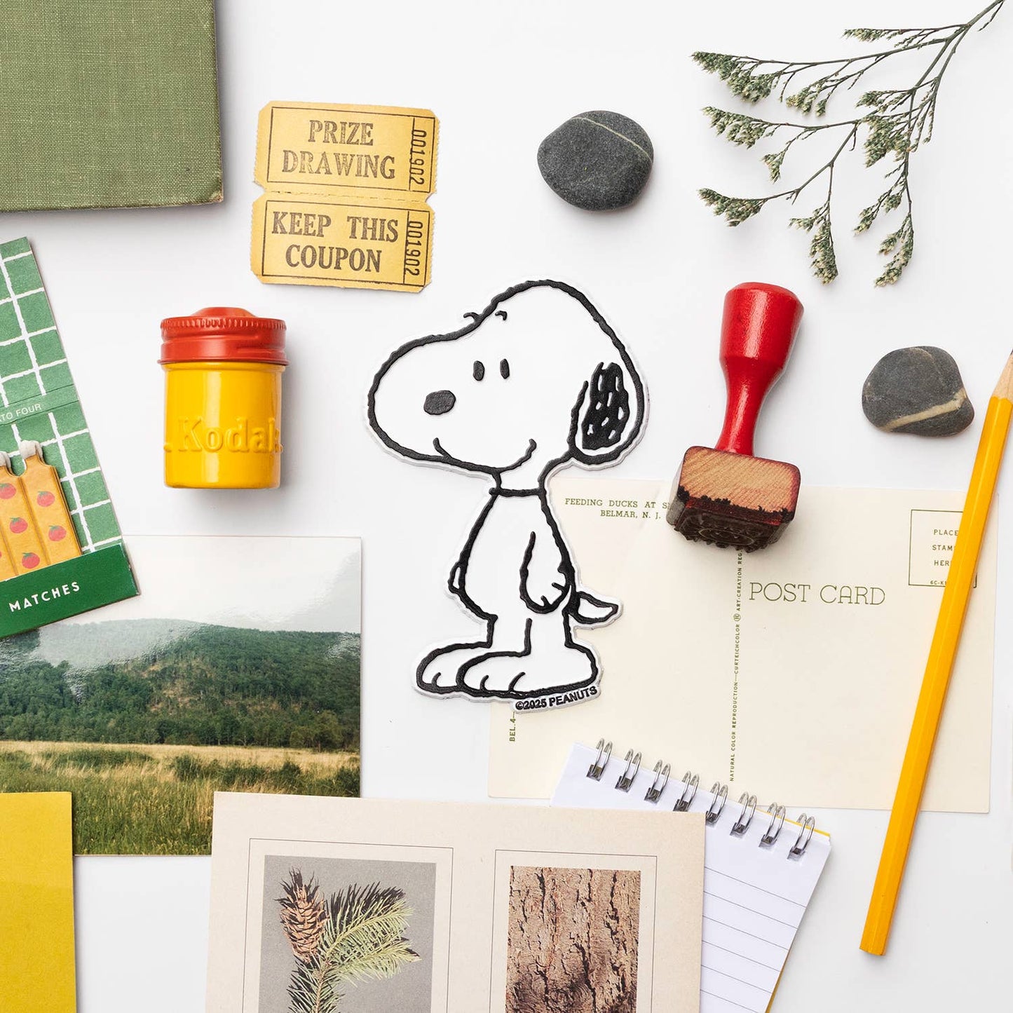 3P4 x Peanuts® - Snoopy Classic Jumbo Magnet