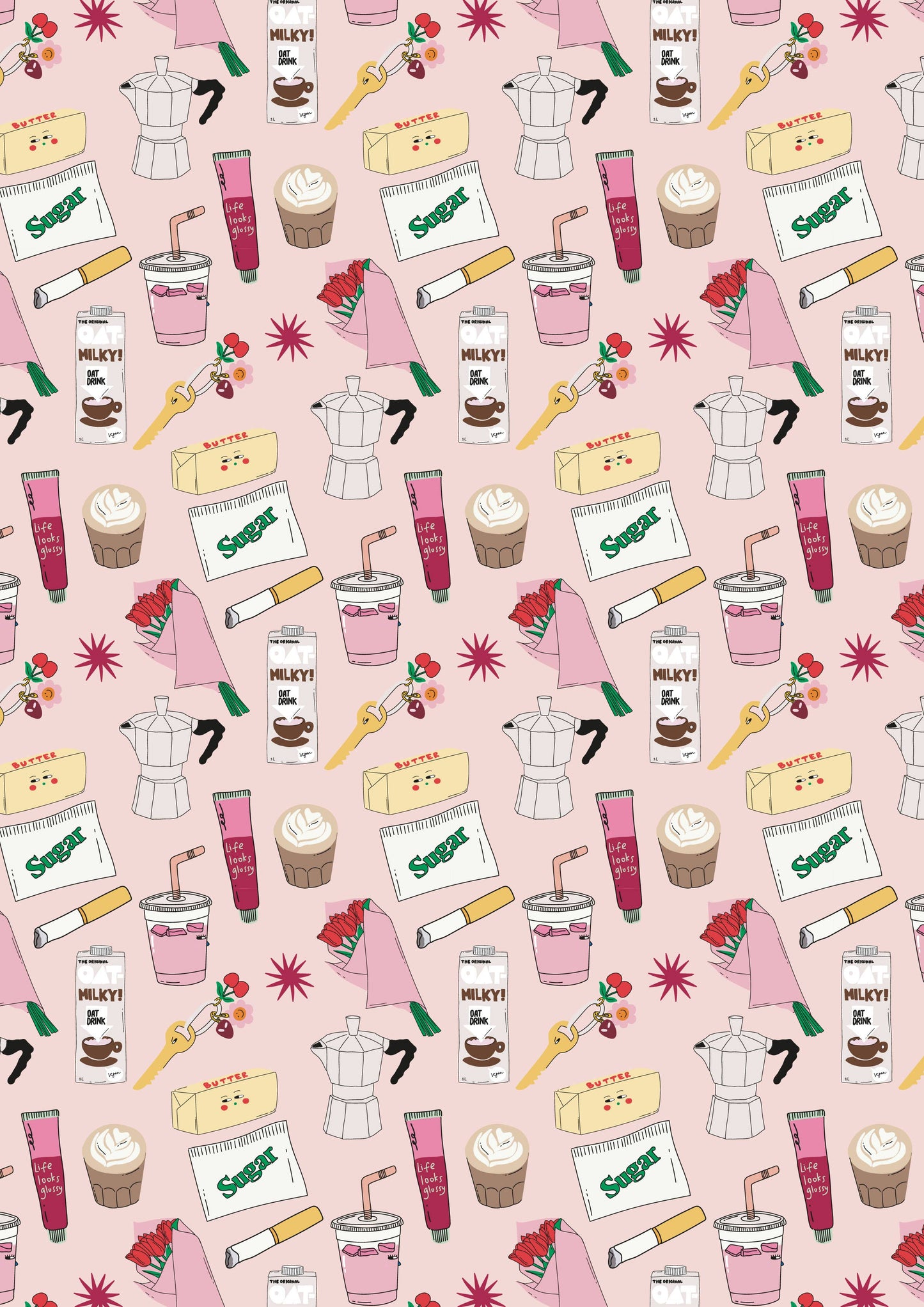 Gift wrap, gift wrap for birthdays - Coffee Trinkets