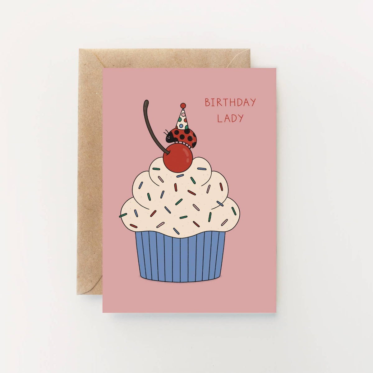 Birthday Lady Greetings Card