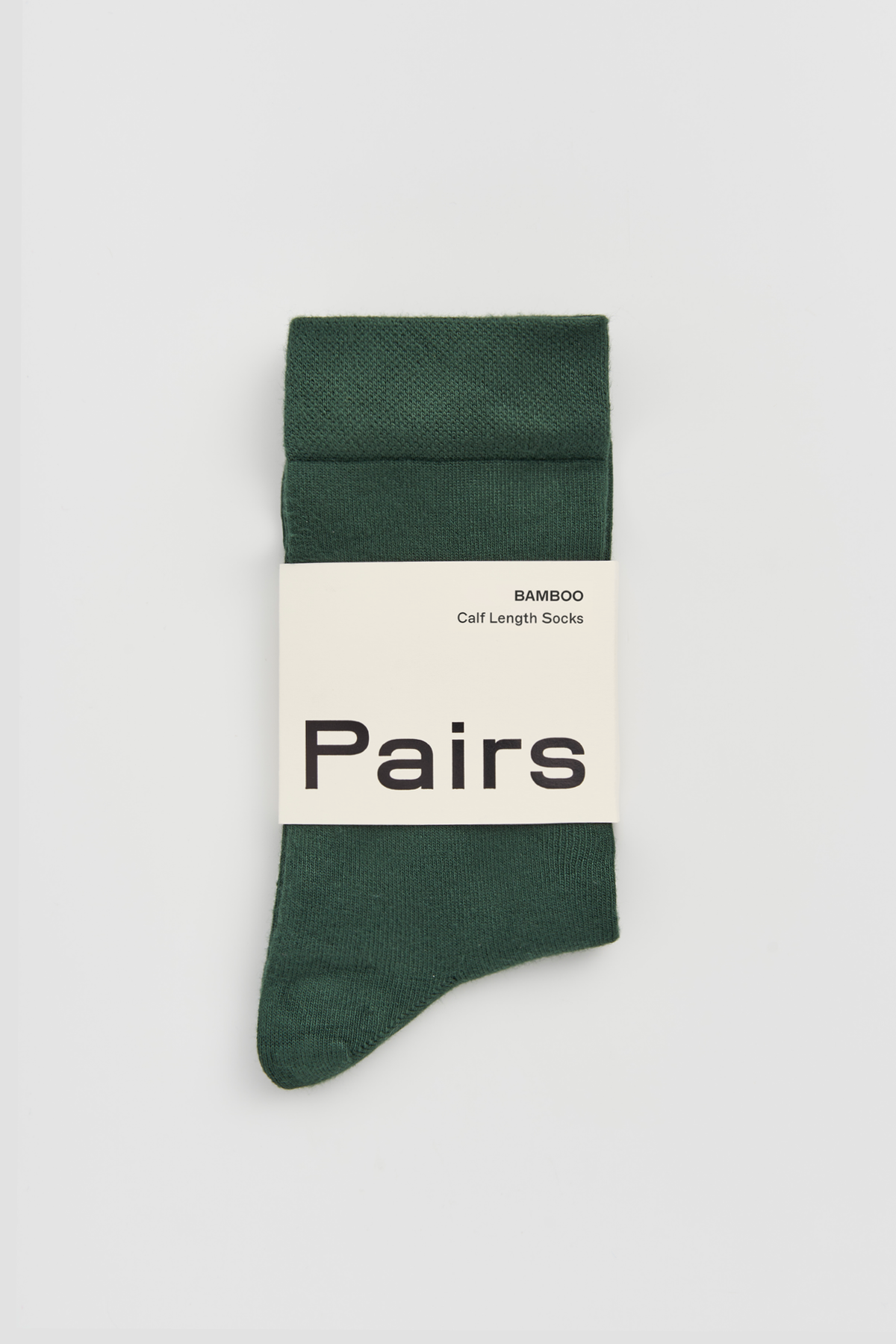 Pairs - Glen Green Bamboo Socks