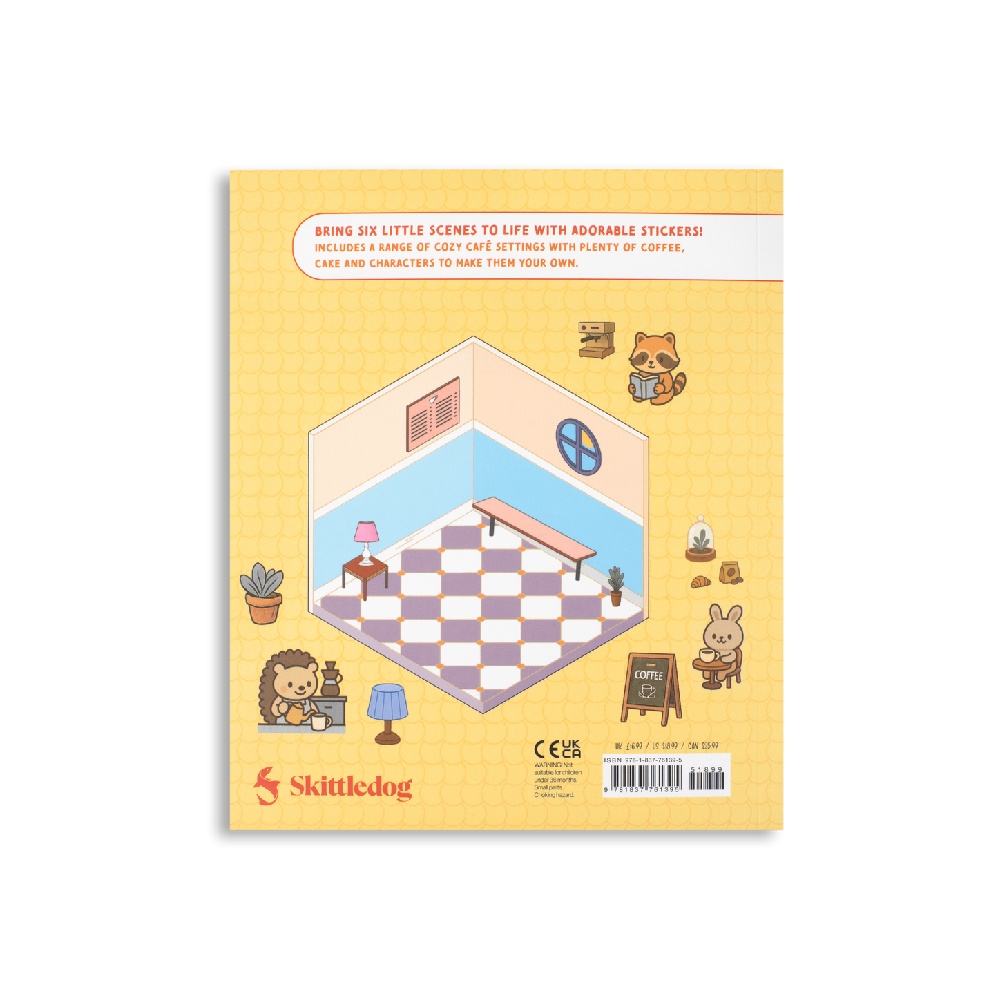Cute 'n' Cozy Sticker Therapy: Coffee Shops (Cute 'n' Cozy Sticker Therapy Series)