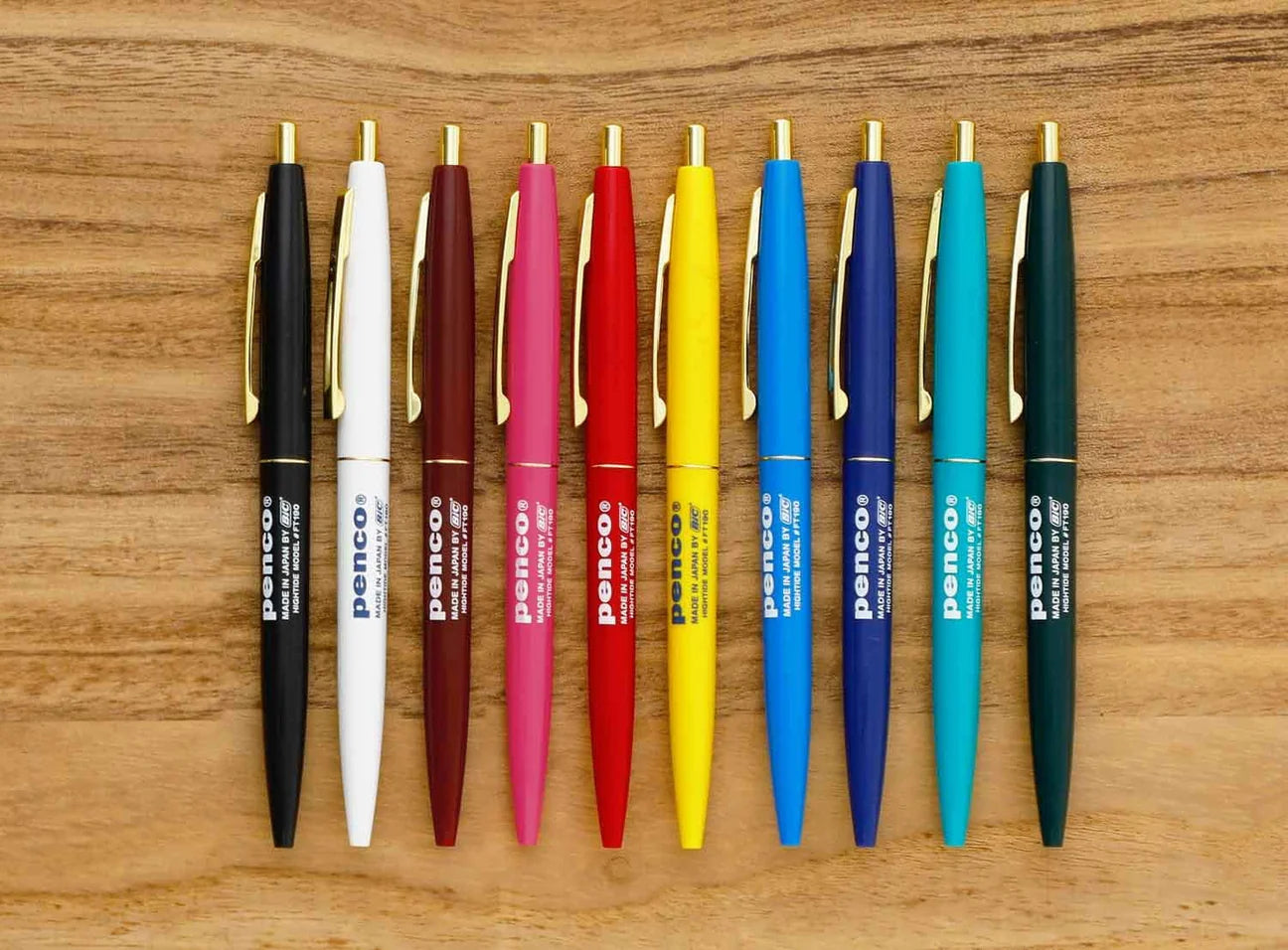 Penco Knock Ballpoint Pen FT190 - Various Colours !