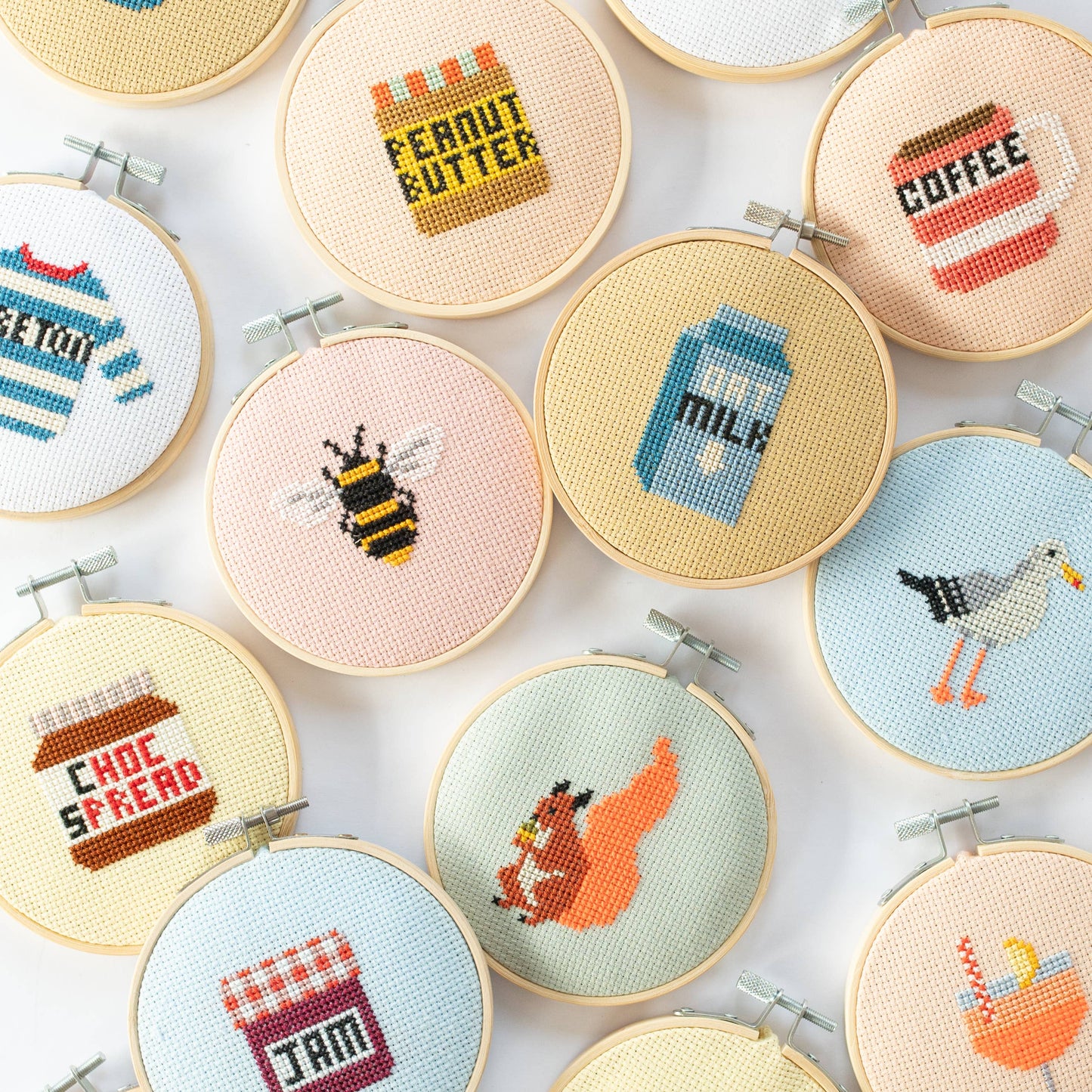 Peanut Butter Cross Stitch Kit