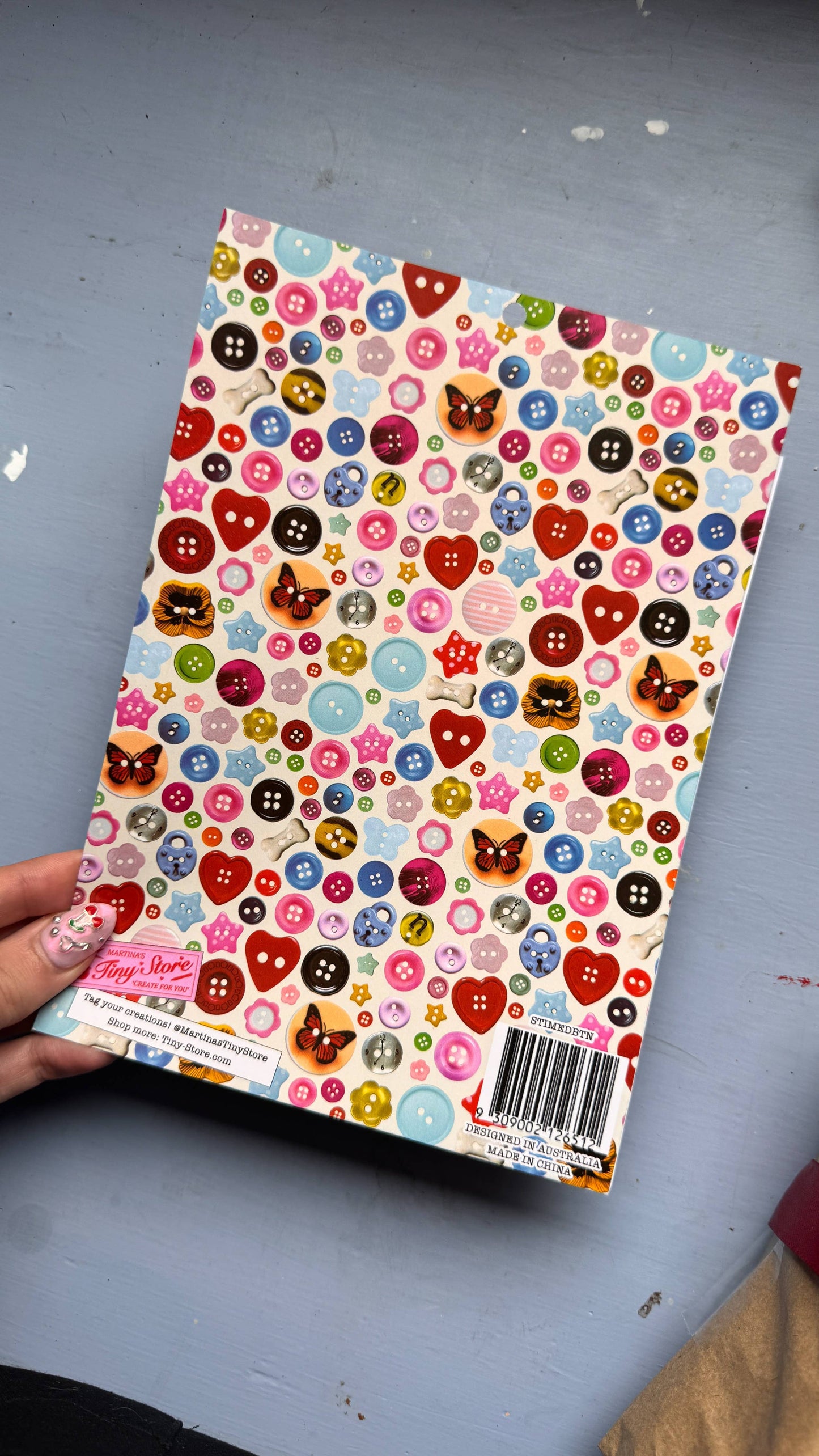 Button Sticker Sheet