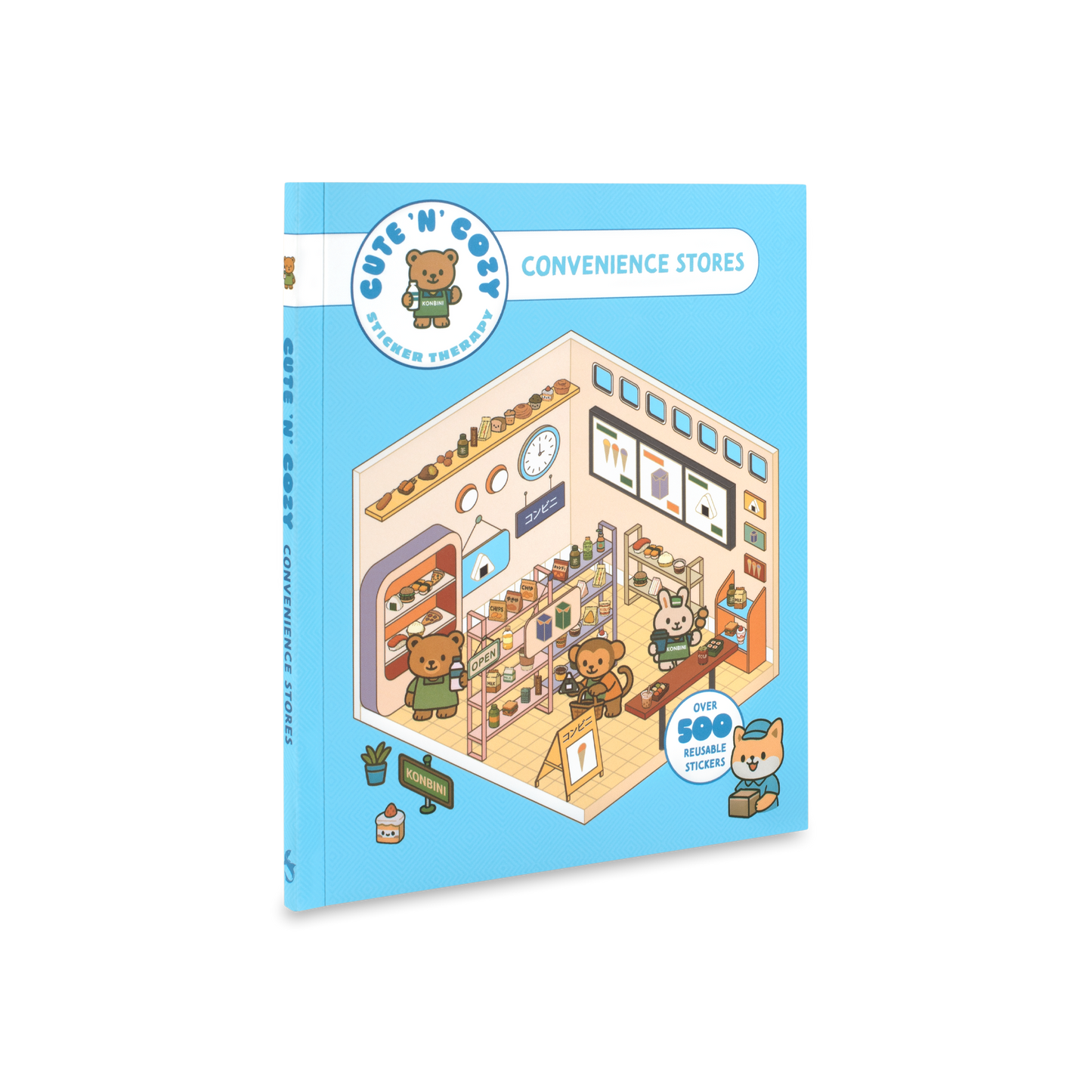 Cute 'n' Cozy Sticker Therapy: Convenience Stores (Cute 'n' Cozy Sticker Therapy Series)