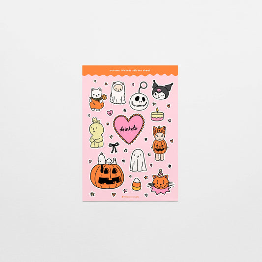 Autumn Trinkets Sticker Sheet