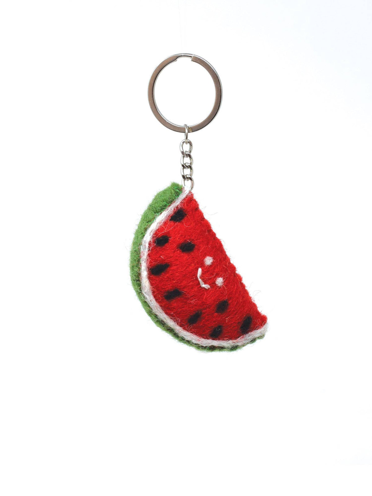 Felt Keychain - Watermelon Keyring
