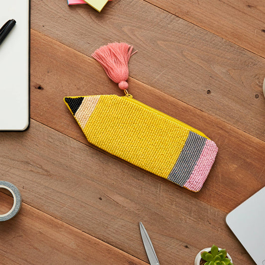 Helio Ferretti | Coin Purse/Pouch | Yellow Pencil