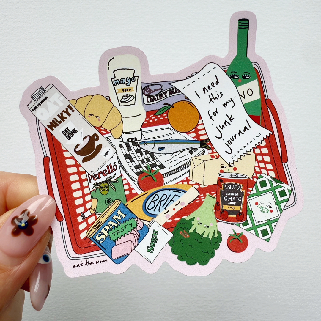 Grocery Vinyl Sticker