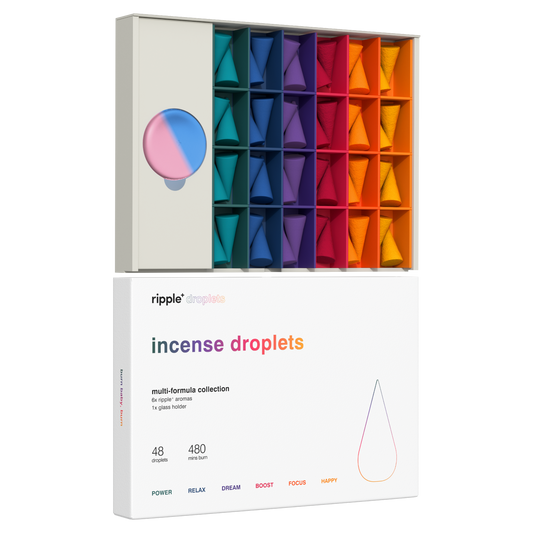 Incense Droplets Variety Pack – 6 Scents – 48 Droplets