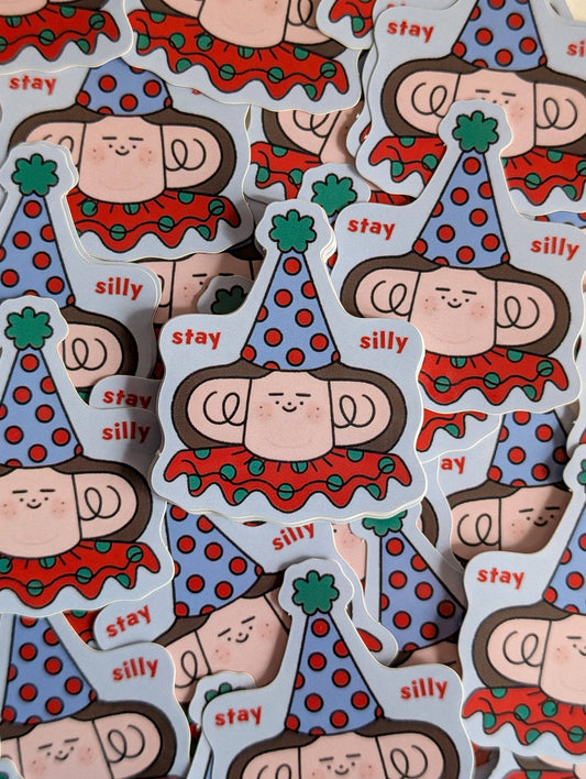 Stay Silly Sticker