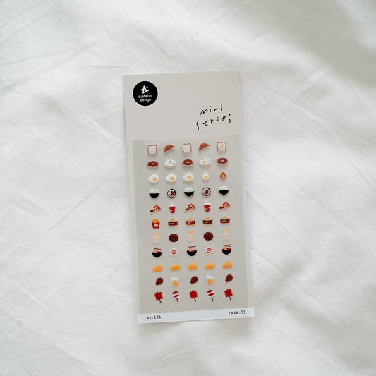 Suatelier Sticker Sheet - miniseries - food.01