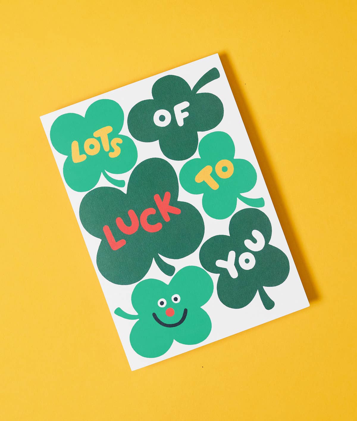 Lots Of Luck To You Greeting Card