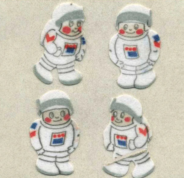 Vintage Stickers on the Roll ! Various Designs