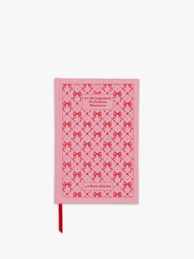 It's All Going Swell Journal Bow Print Journal