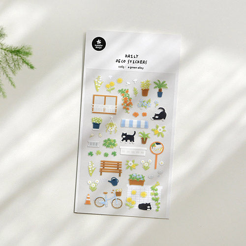 Suatelier Sticker Sheet- a green alley