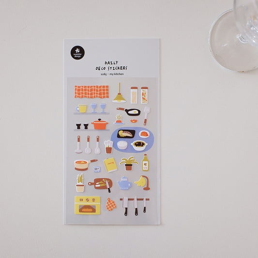 Suatelier Sticker Sheet- my kitchen