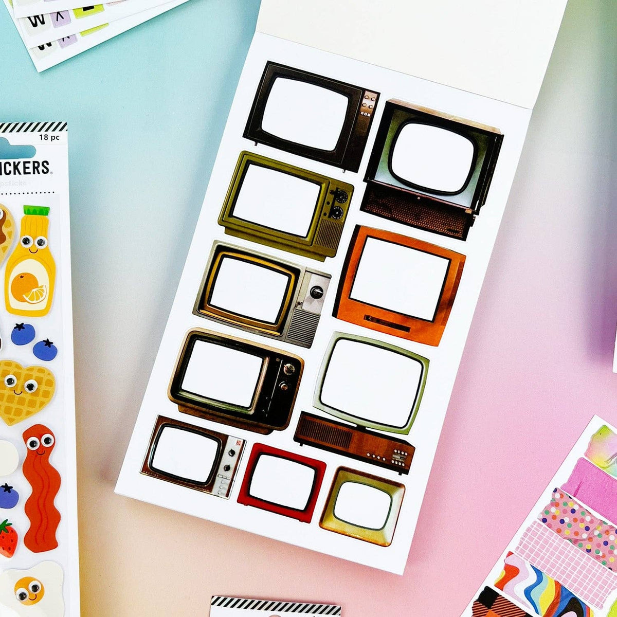Pipsticks Mix & Match Junk Journal Sticker Book
