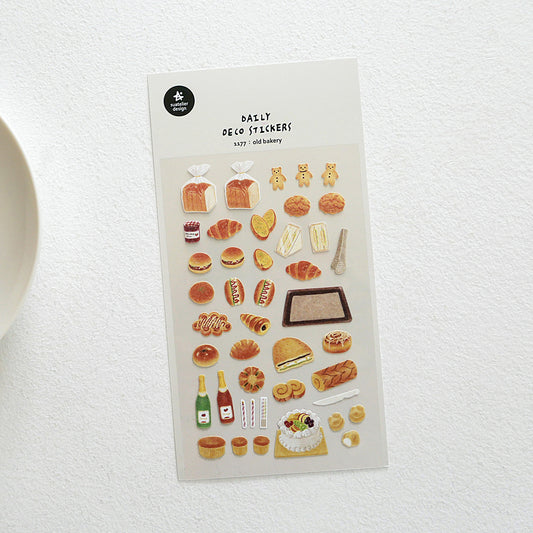 Suatelier Sticker Sheet - old bakery